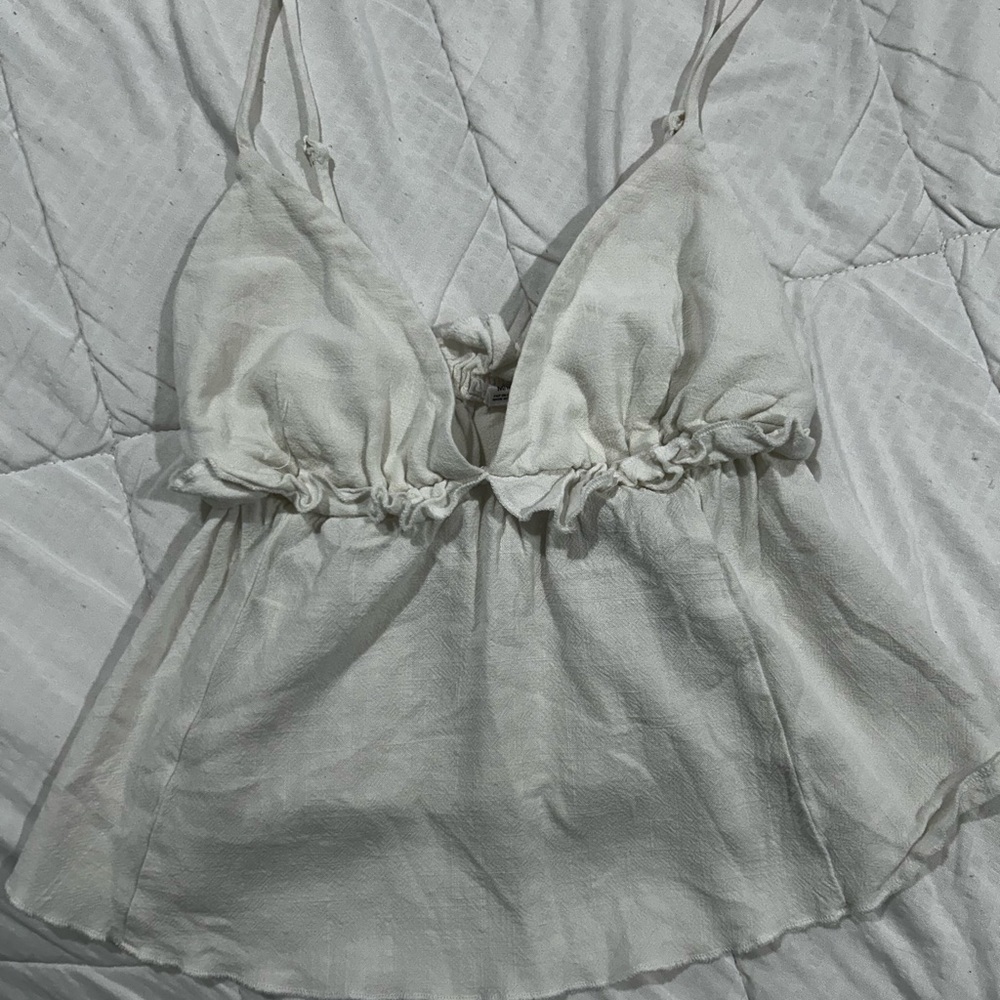 Garage Ivory Sleeveless Top